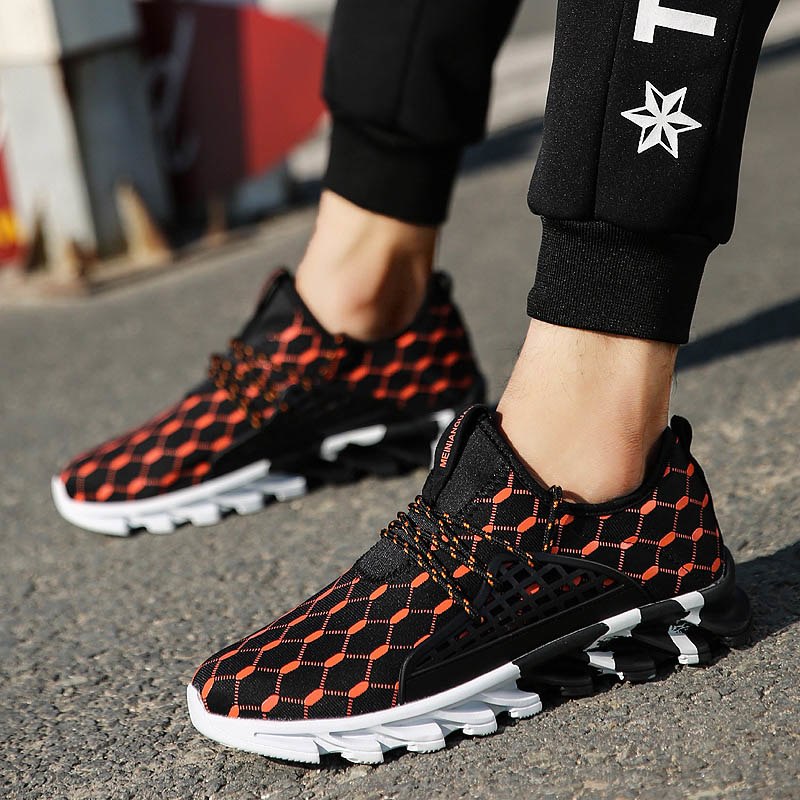 Versatile Casual Men's Sneakers, Breathable Running Shoes