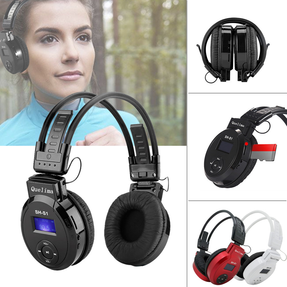 3H-866 Bluetooth Headphones with Deep Bass and Card Slot