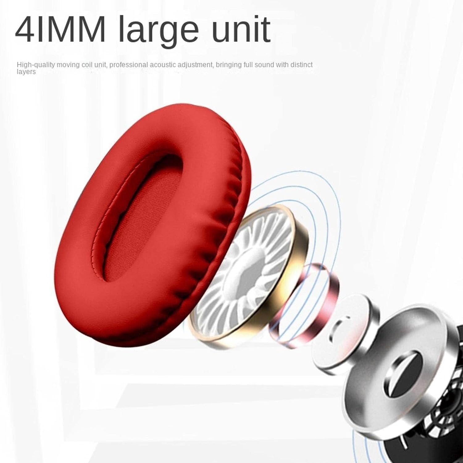 Hi-Fi Stereo Wireless Headphones with Microphone and Radio