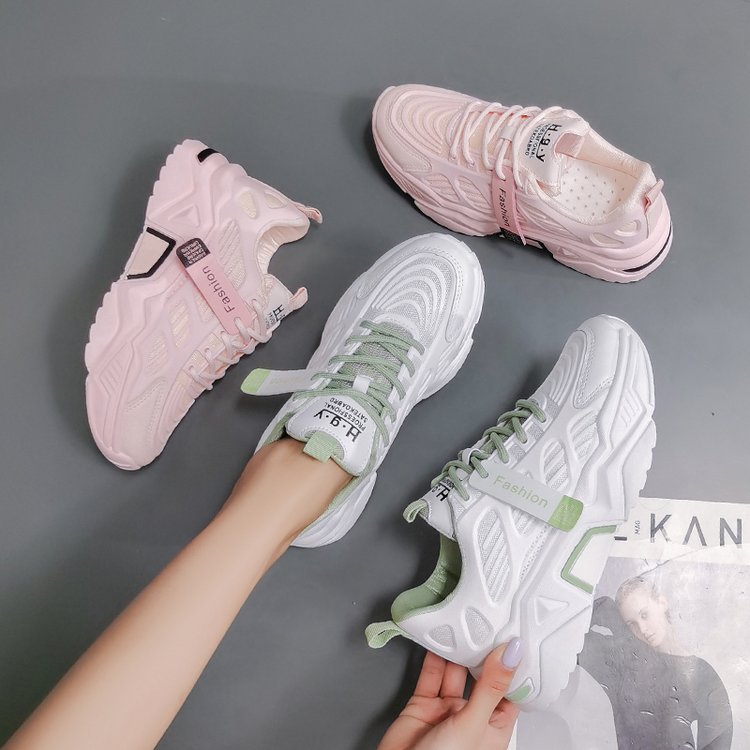 2020 Women's Breathable Casual Lace-Up Sneakers