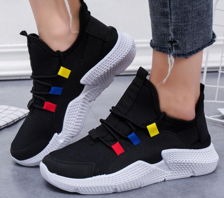 Women's Casual Lightweight White Sneakers
