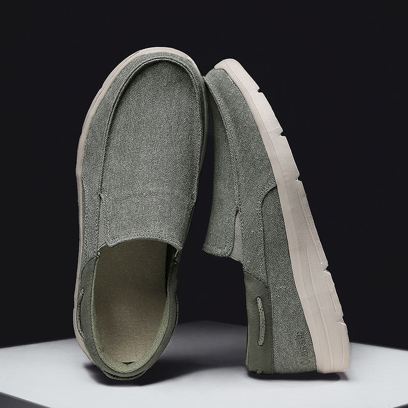 2023 Spring Summer Men's Casual Canvas Slip-On Shoes