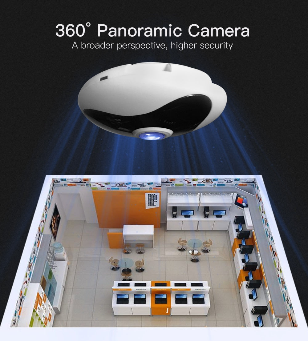 WiFi Security Camera - HD Home Surveillance Device