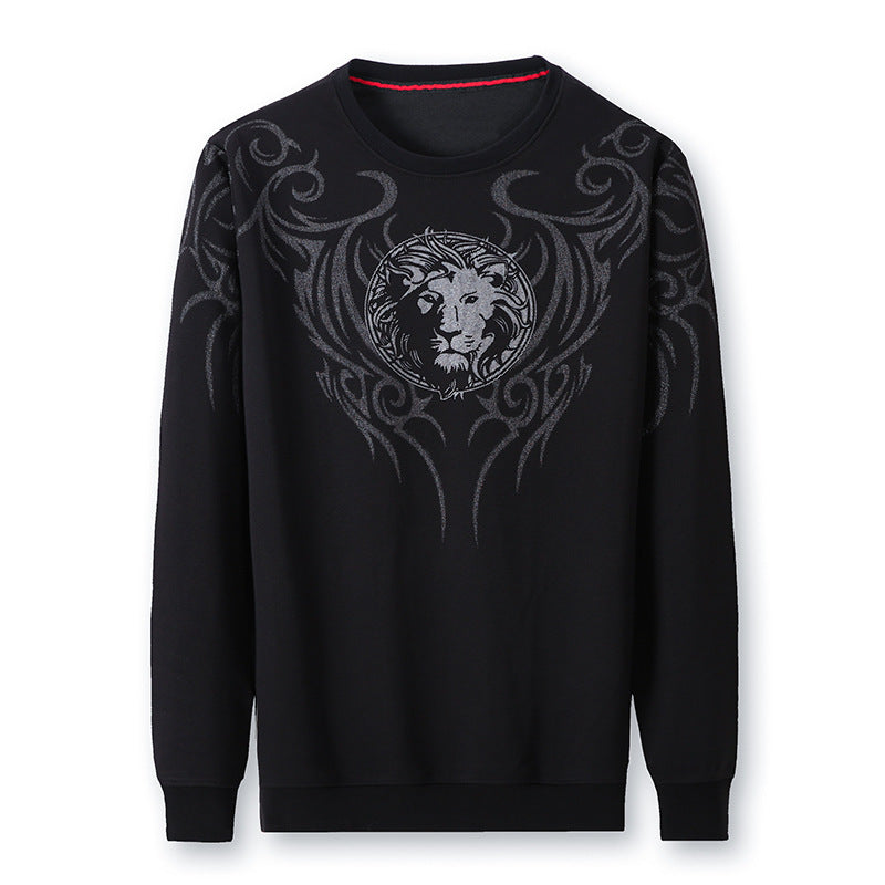 Men's Long Sleeve Printed Crew Neck T-Shirt (2020)