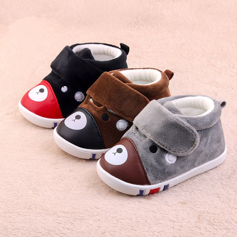 Warm Soft-Soled Toddler Shoes for Babies