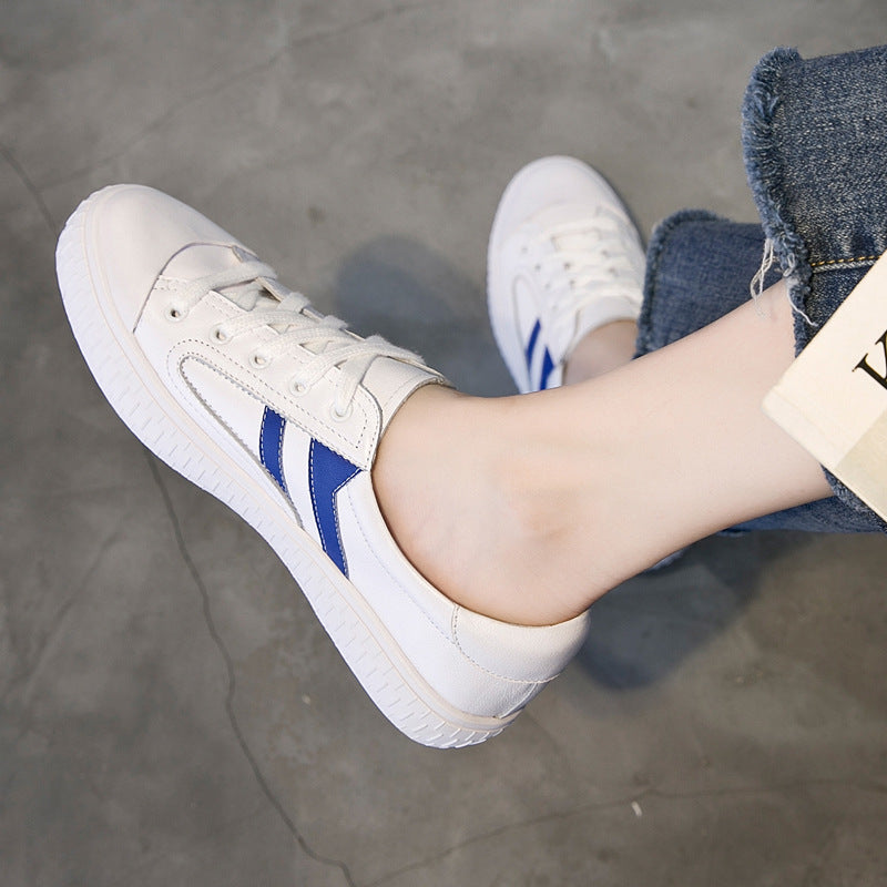 2020 Women's Leather Casual Lace-up Sneakers (Plus Size)