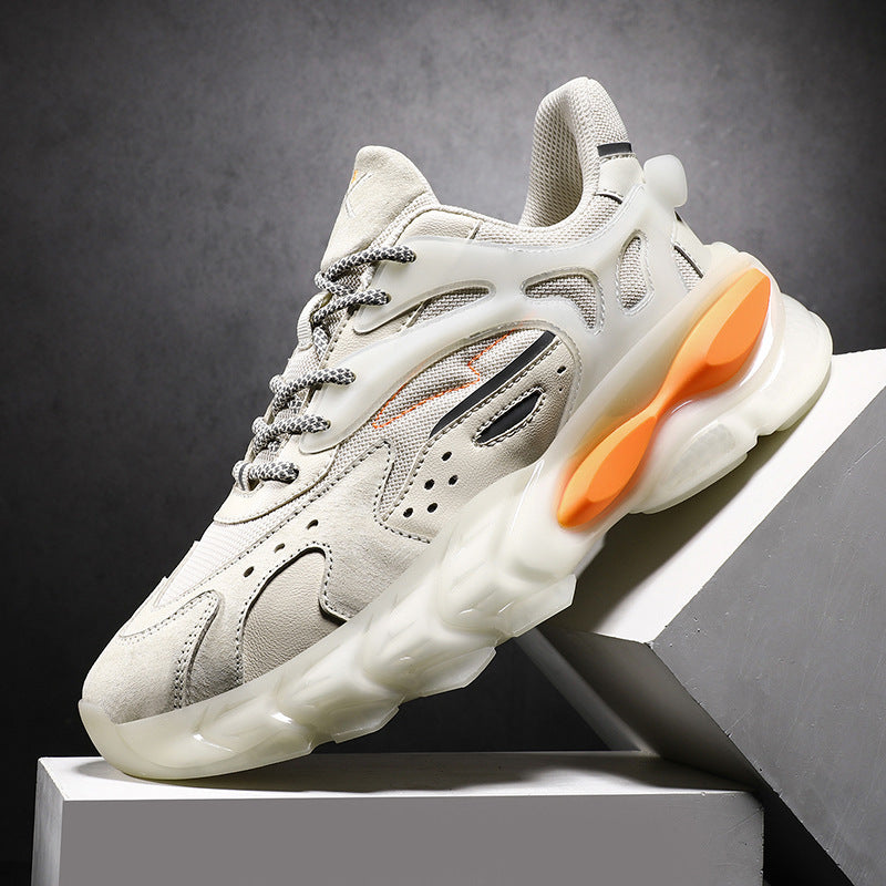 2020 Men's Breathable Color Block Casual Sneakers