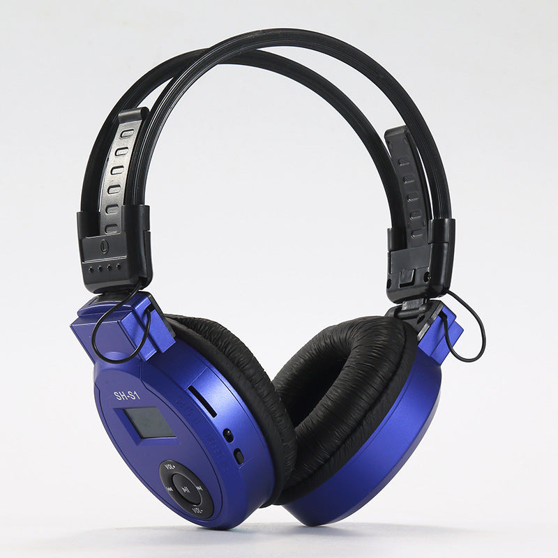 3H-866 Bluetooth Headphones with Deep Bass and Card Slot