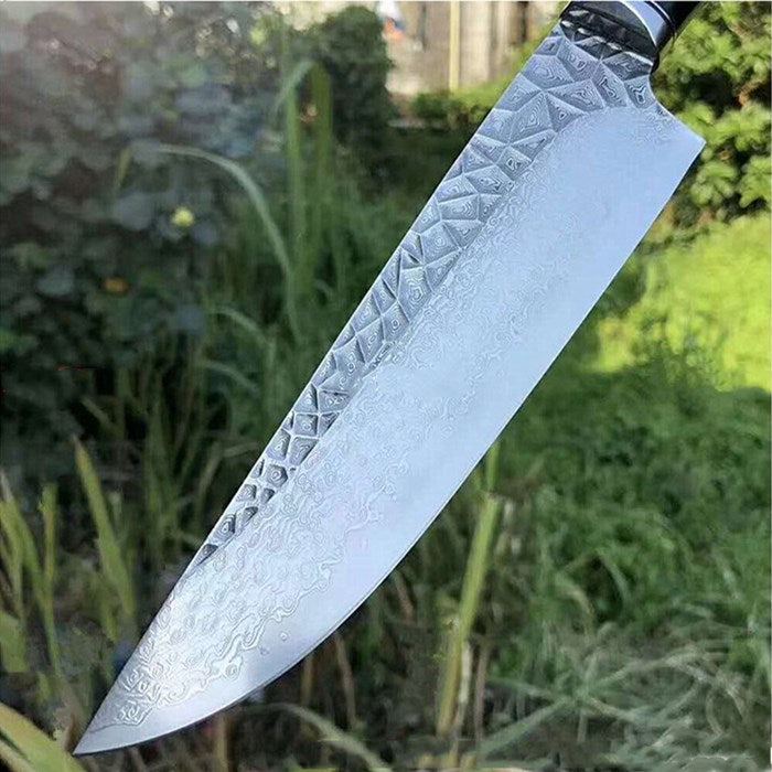 Handmade 67-Layer Damascus VG10 Chef Knife