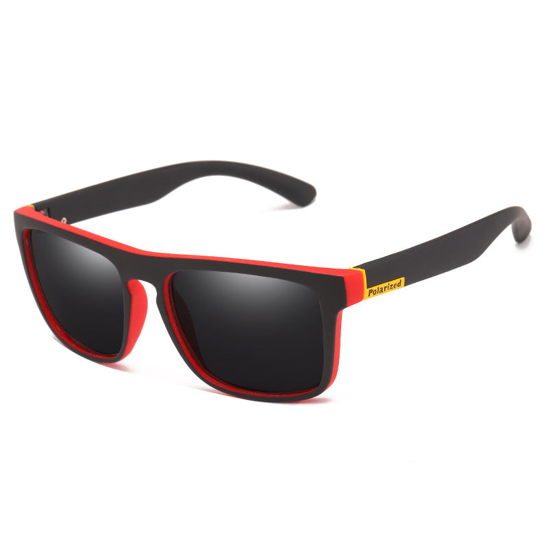 New Men's Sports Polarized Sunglasses Square Frame
