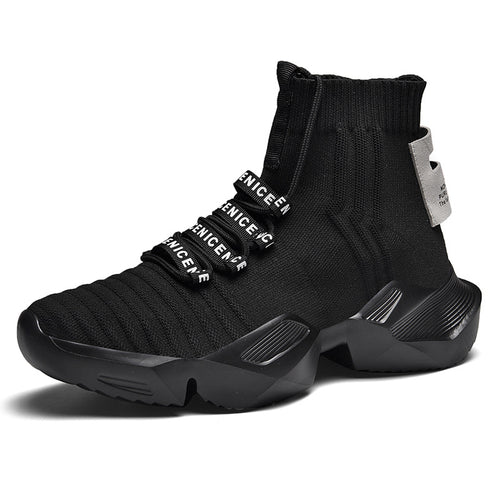 2020 Fall Trendy Men's High-Top Thick Sole Sneakers