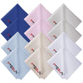 Ptesun 12-Pack Microfiber Cleaning Cloths - Multicolor Eye Glass Clean Cloths Microfiber Clothes for Cleaning Screens Lenses Phones Cameras iPad & More (6" x 7")