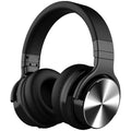 Silensys Active Noise Cancelling Headphones Bluetooth Headphones with Microphone Deep Bass Wireless Headphones Over Ear Comfortable Fit 30H Playtime for TV/Computer/Cellphone (Jet Black)