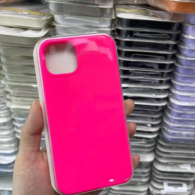 Liquid Silicone Full-Cover Phone Case