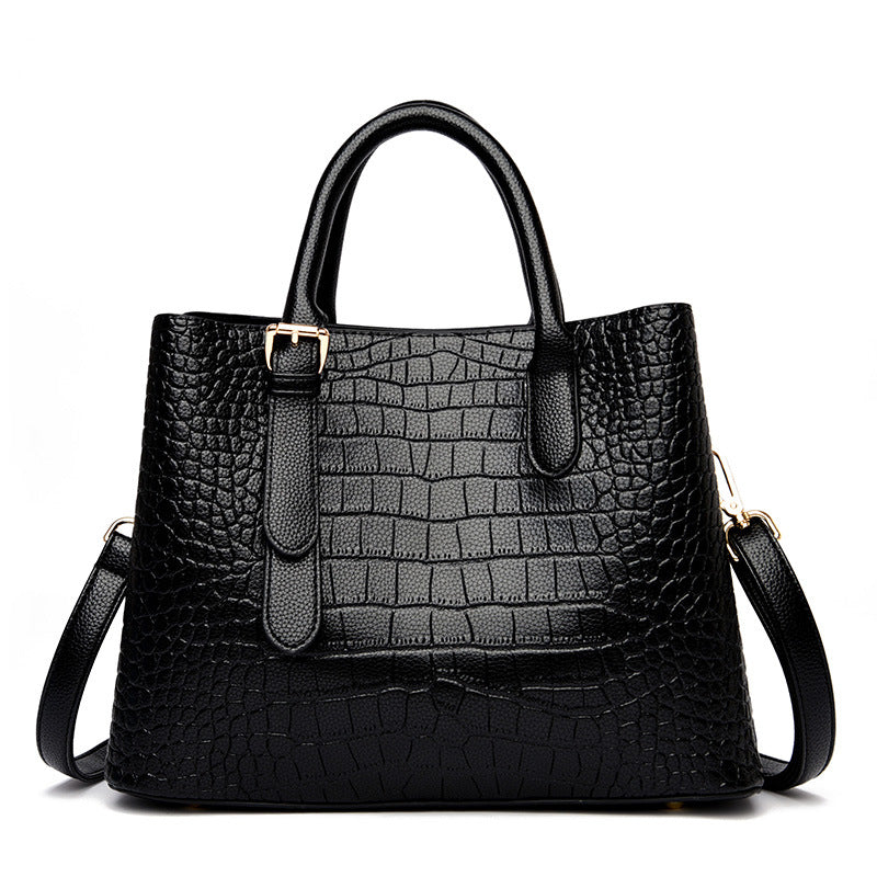 Crocodile Pattern Women's Fashion Handbag