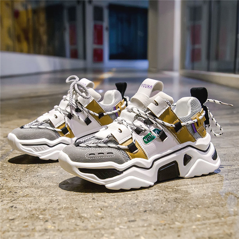 Fashionable Thick-Soled Harajuku Dad Sneakers