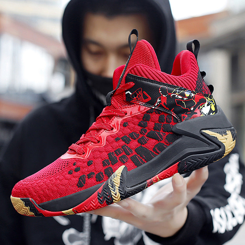 Men's Basketball Shoes - High Top Sport Sneakers