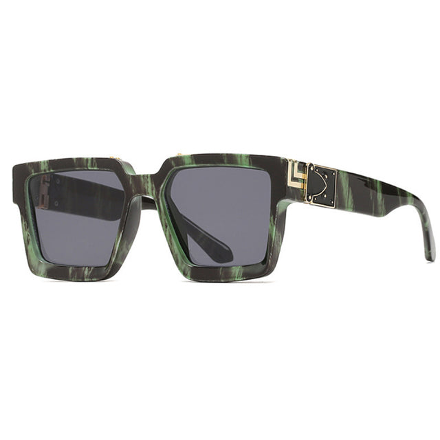 Retro Oversized Square Sunglasses for Men and Women