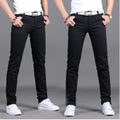 Washed Loose Harem Jeans with Tapered Feet