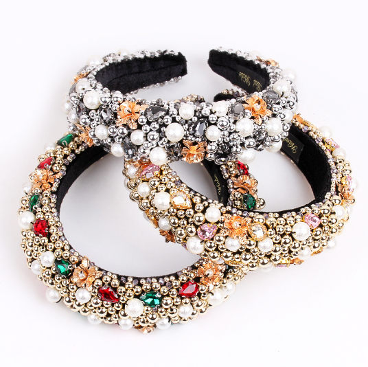 European American Fashion Baroque Headband