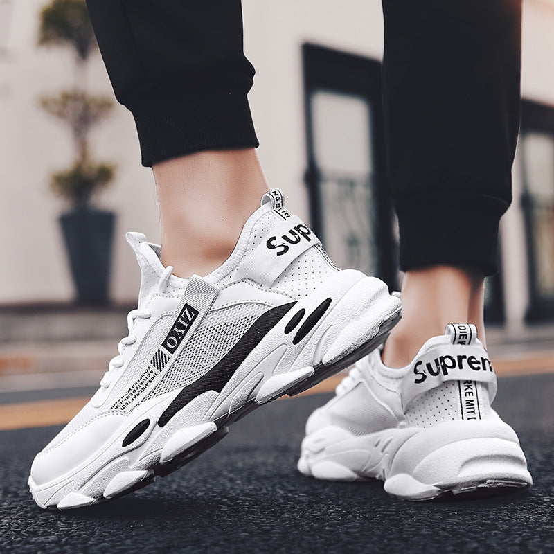 Men's Breathable Mesh Sports Shoes - Dad Sneakers