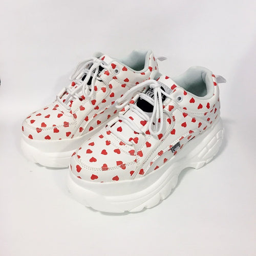 2490INS Women's Retro Thick Sole Sneakers (Korean Style)