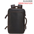 TIDING Men's Vintage Leather Backpack for Laptops (15.6")