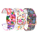 3-Pack Bands Compatible with Compatible with FITVII HM57 HM78 & Morepro HM78 Smart Watch Bands Adjustable Printed Silicone Wristband Soft Straps for FITVII HM57 HM78 & Morepro HM78 Smartwatch