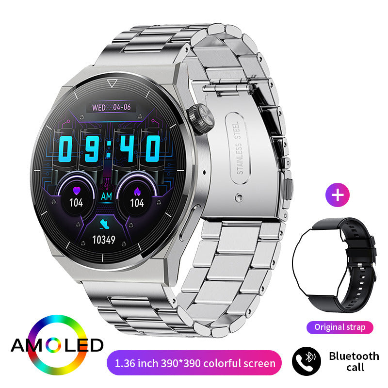 HK46 Smartwatch GT3 Pro with Bluetooth Calls and Music