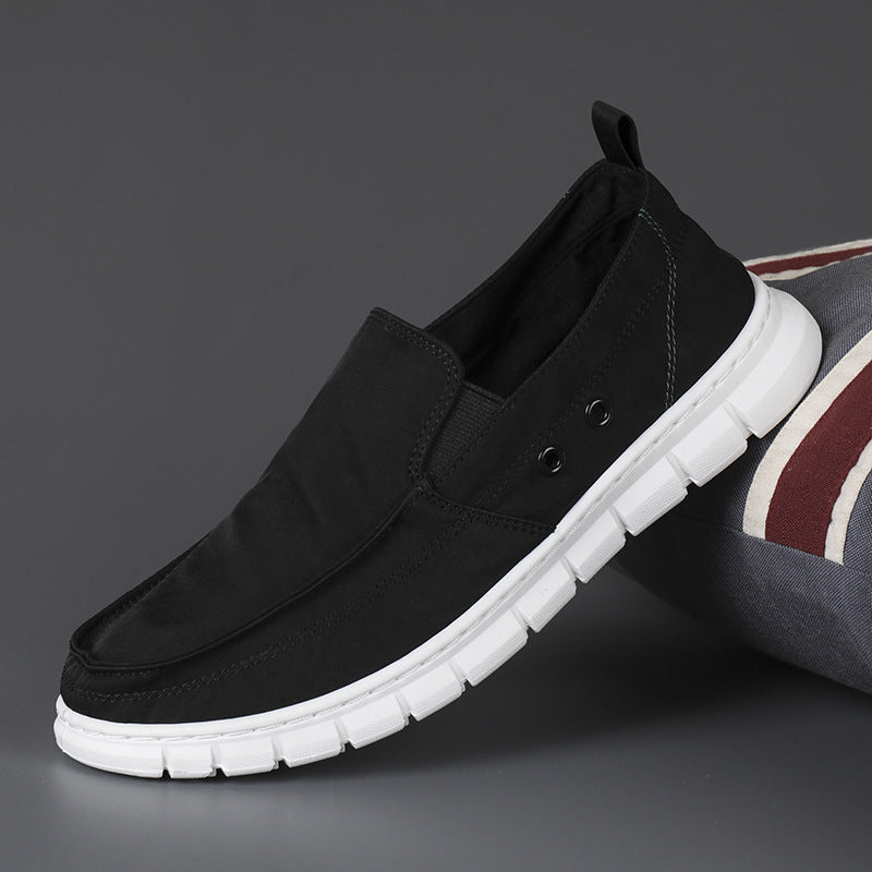 Men's Spring 2024 Canvas Slip-On Casual Shoes