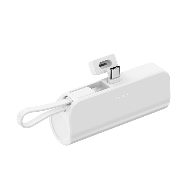 Mini 5000mAh Capsule Power Bank with Custom Logo