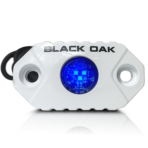 Black Oak LED Marine LED Boat Light Marine Accent Lights Fishing Lights Boat Courtesy Lights Deck Lights Dimmable Blue Lights – Boat Lighting for Fishing Pontoon Yacht Sailboat (1 Pack)