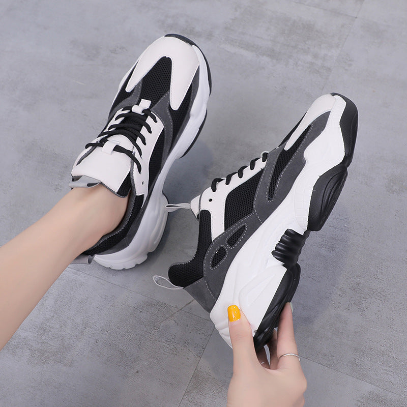 Trendy Women's Dad Shoes - Casual Sports Sneakers