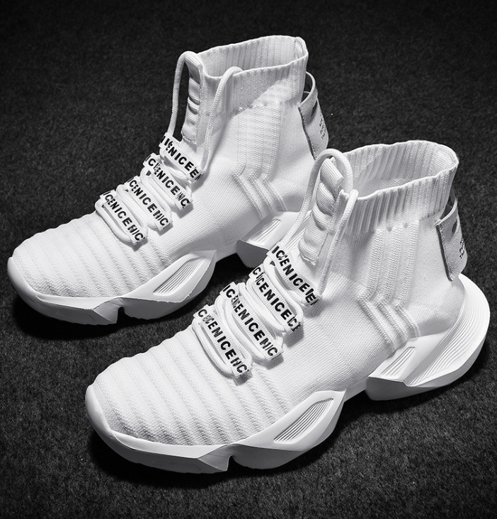 2020 Fall Trendy Men's High-Top Thick Sole Sneakers