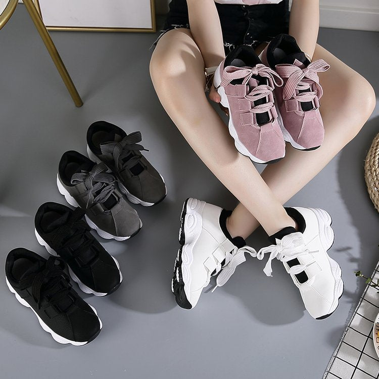 2019 Spring Korean Style Women's Platform Sneakers