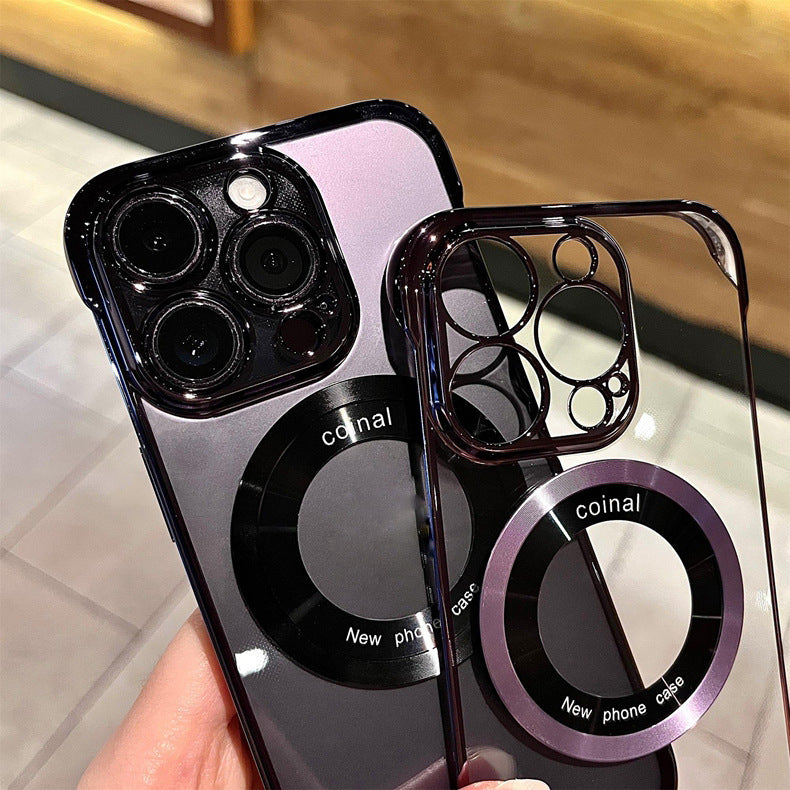 Magnetic Lens Phone Case for iPhone 12/13/15