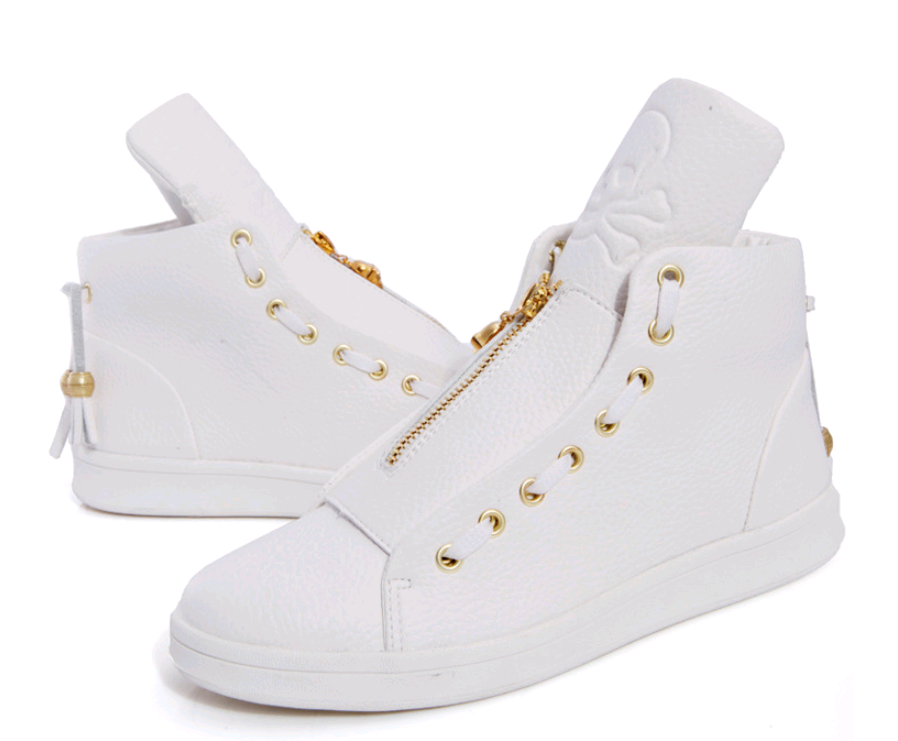 2020 Men's High-Top Skull Sneakers - Stylish Casual Shoes