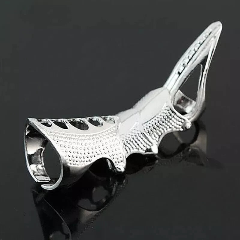 Universal Metal Vintage Armor Joint Ring for All Genders