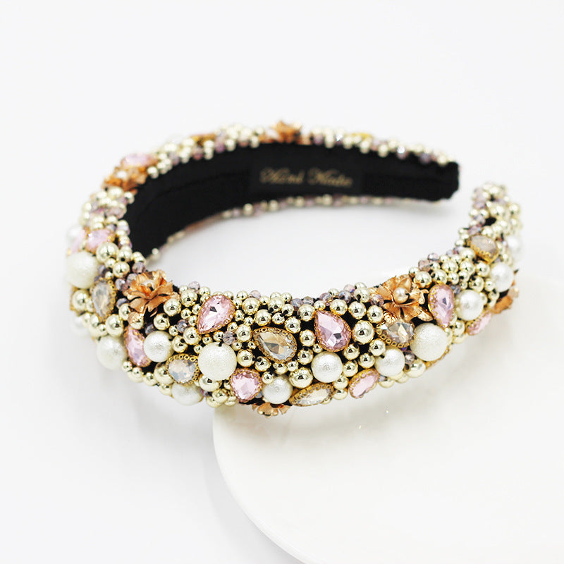European American Fashion Baroque Headband