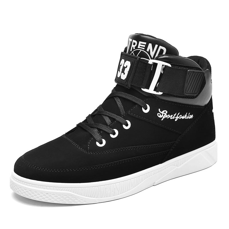 Men's High-Top Casual Korean Style Sneakers
