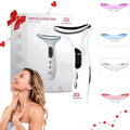 Passion 2 Queen Neck and Face Beauty Device | Vibration Face Massager | 3-in-1 Facial Sculpting Tool for Thermals and Skin Care Medium White