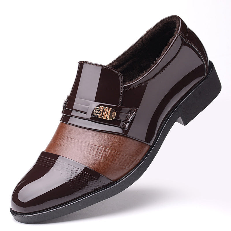 Men's Formal Cutout Leather Business Shoes