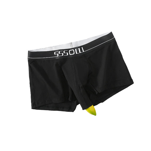 Comfortable Cotton Breathable Elastic Men's Boxer Shorts