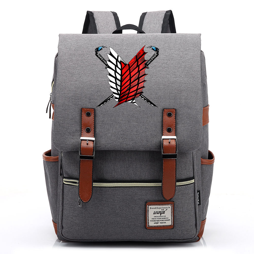 Attack on Titan Casual Backpack for Teens (Unisex)