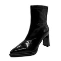 Thick-heeled Elastic High-heeled Martin Boots