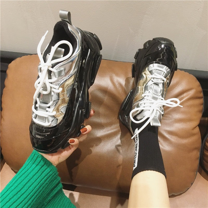 2020 Autumn Winter Women's Chunky Sole Sneakers