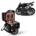 Case for Samsung Galaxy Buds2 Pro (2022) /Galaxy Buds 2 (2021) /Galaxy Buds Pro (2021) /Galaxy Buds Live (2020) XMBYGY Cartoon Silicone Cover with Keychain for Earbuds (Motorcycle)