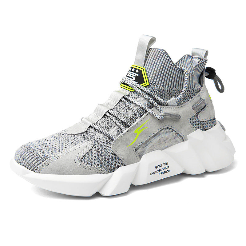 Men's Casual High-Top Breathable Sneakers (Trend 2020)