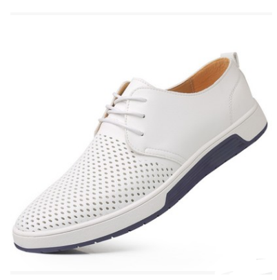 Men's Black Leather Business Formal Work Shoes