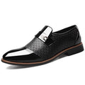 Black Leather Shoes for Men and Women